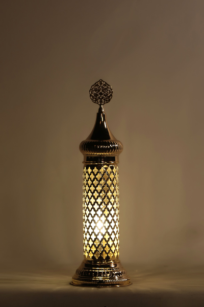 Gold Design Blown Glass Table Lamp